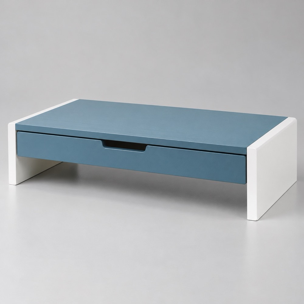 Desk Shelf Riser with Drawer