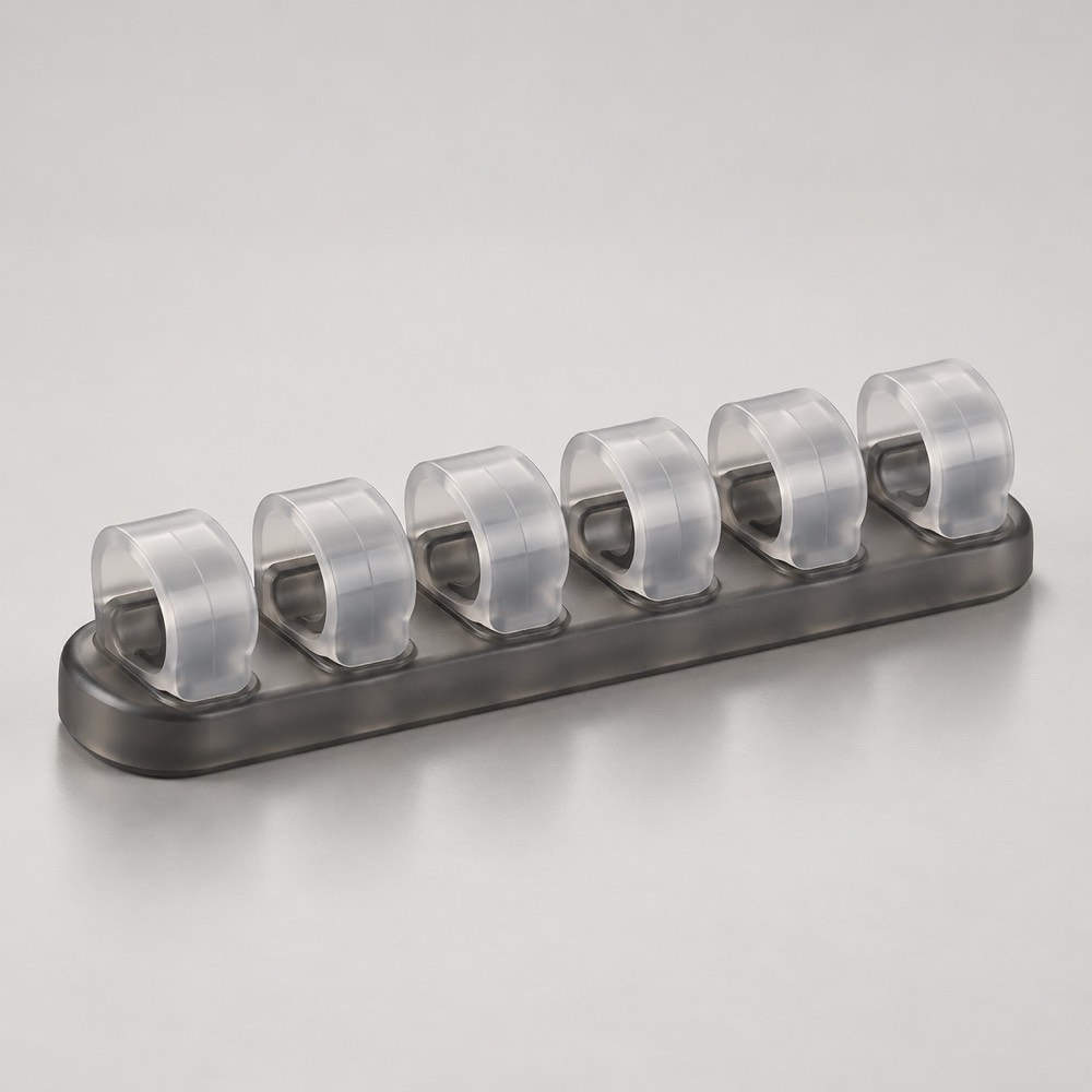 Six Clip Cable Bar