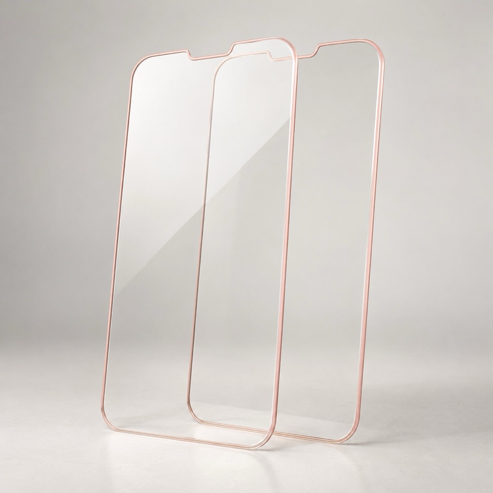 Tempered Glass for iPhone 15, 2 Pack